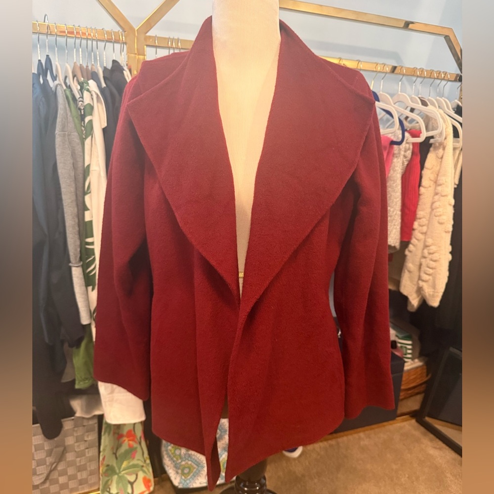 Talbots Rich Burgundy Blazer
